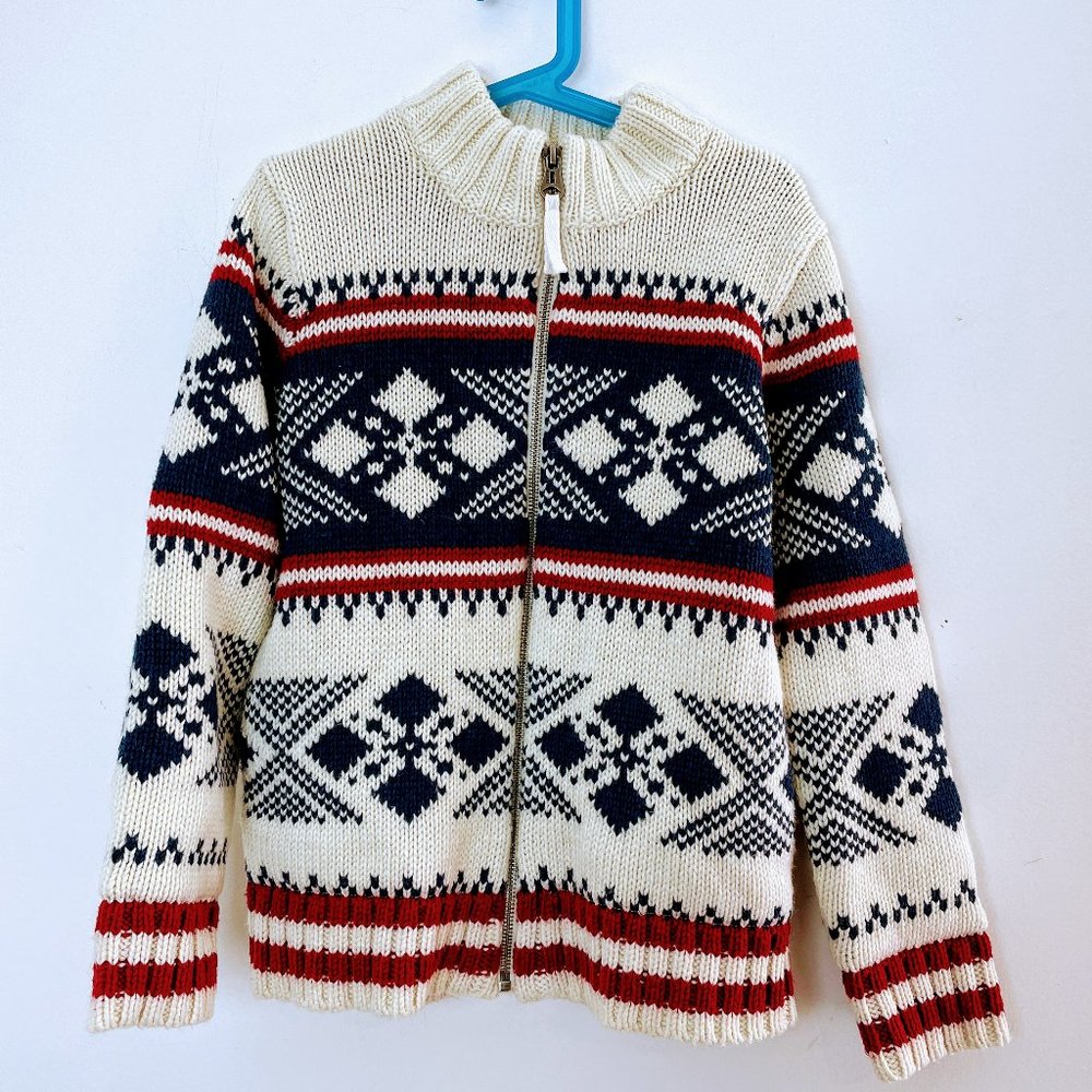 Ruum Fair Isle Child Zip Up Sweater